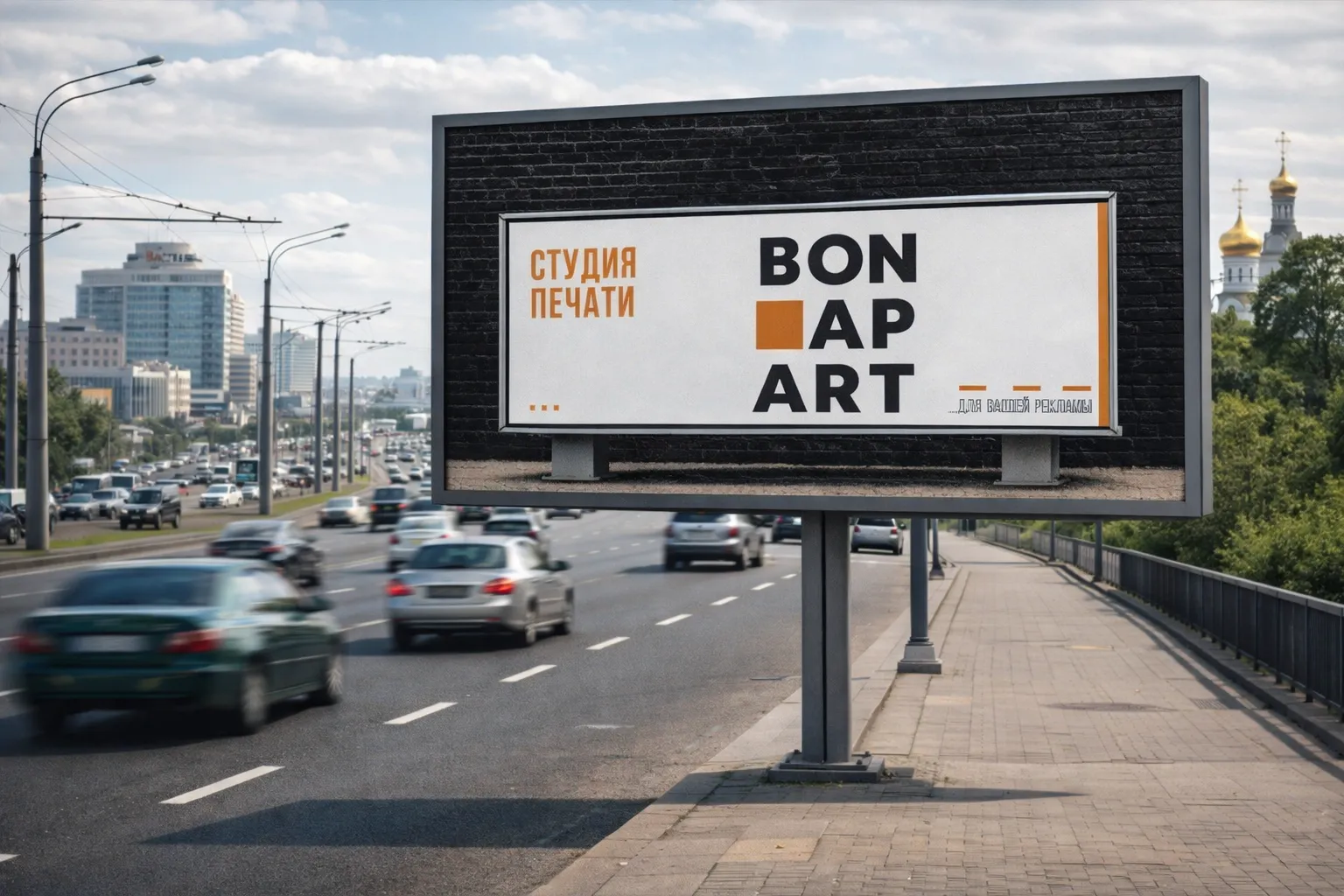 билборд от студии БонапАрт